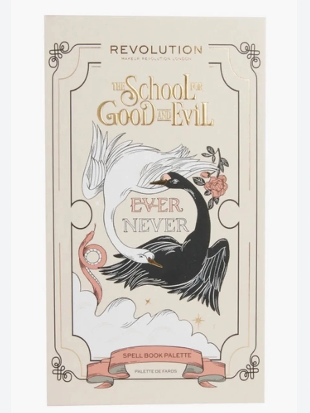 Revolution The School For Good & Evil. Novelty. Spell book eyeshadow palette.